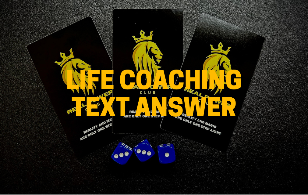 Life Coaching - Text Answer